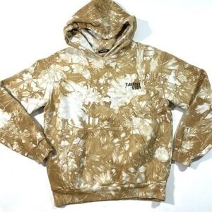 Talentless Mens Tie Dye Hoodie Back Logo Size Medium